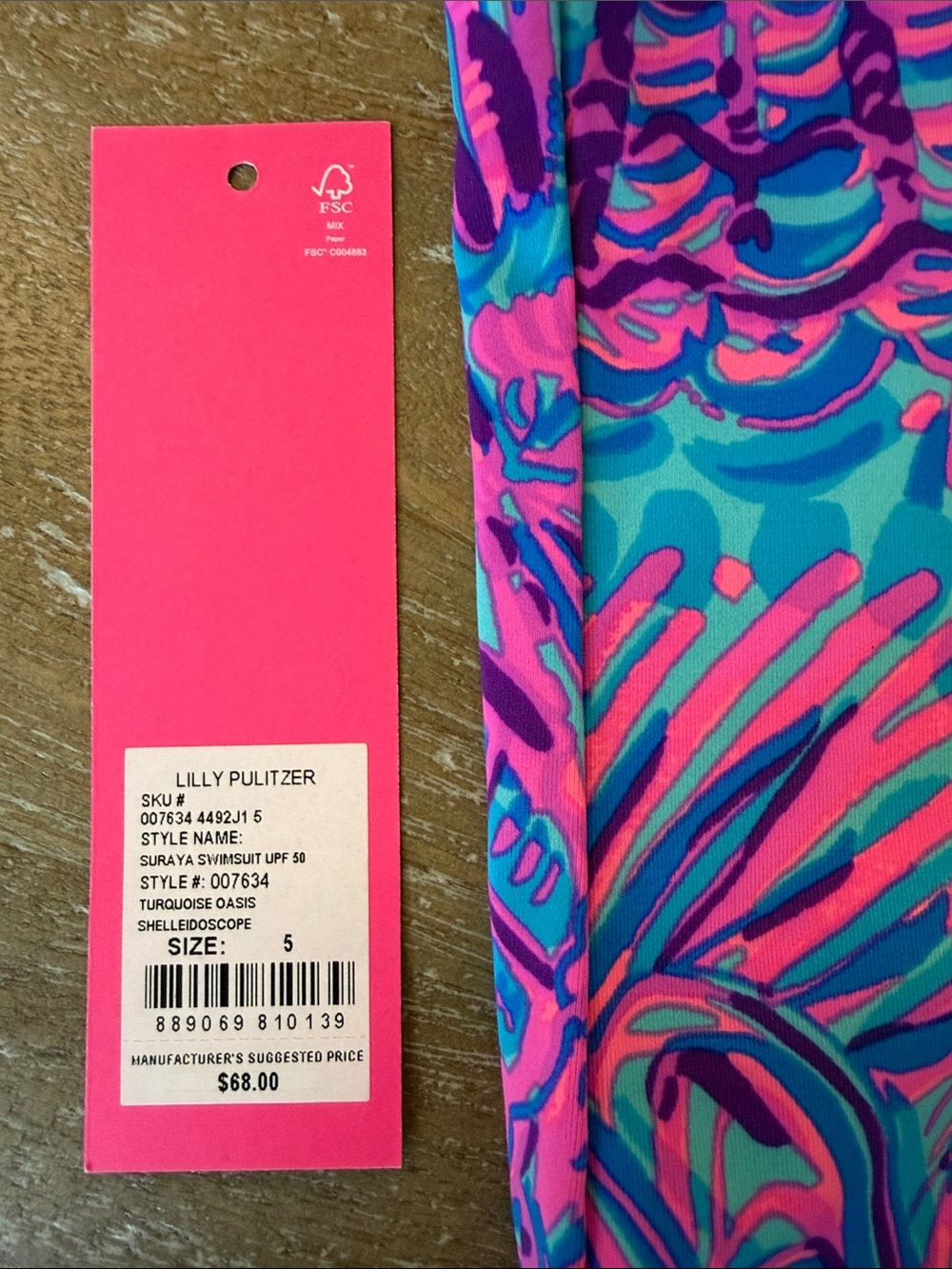 Lilly Pulitzer Suraya Swimsuit - Picture 6 of 6